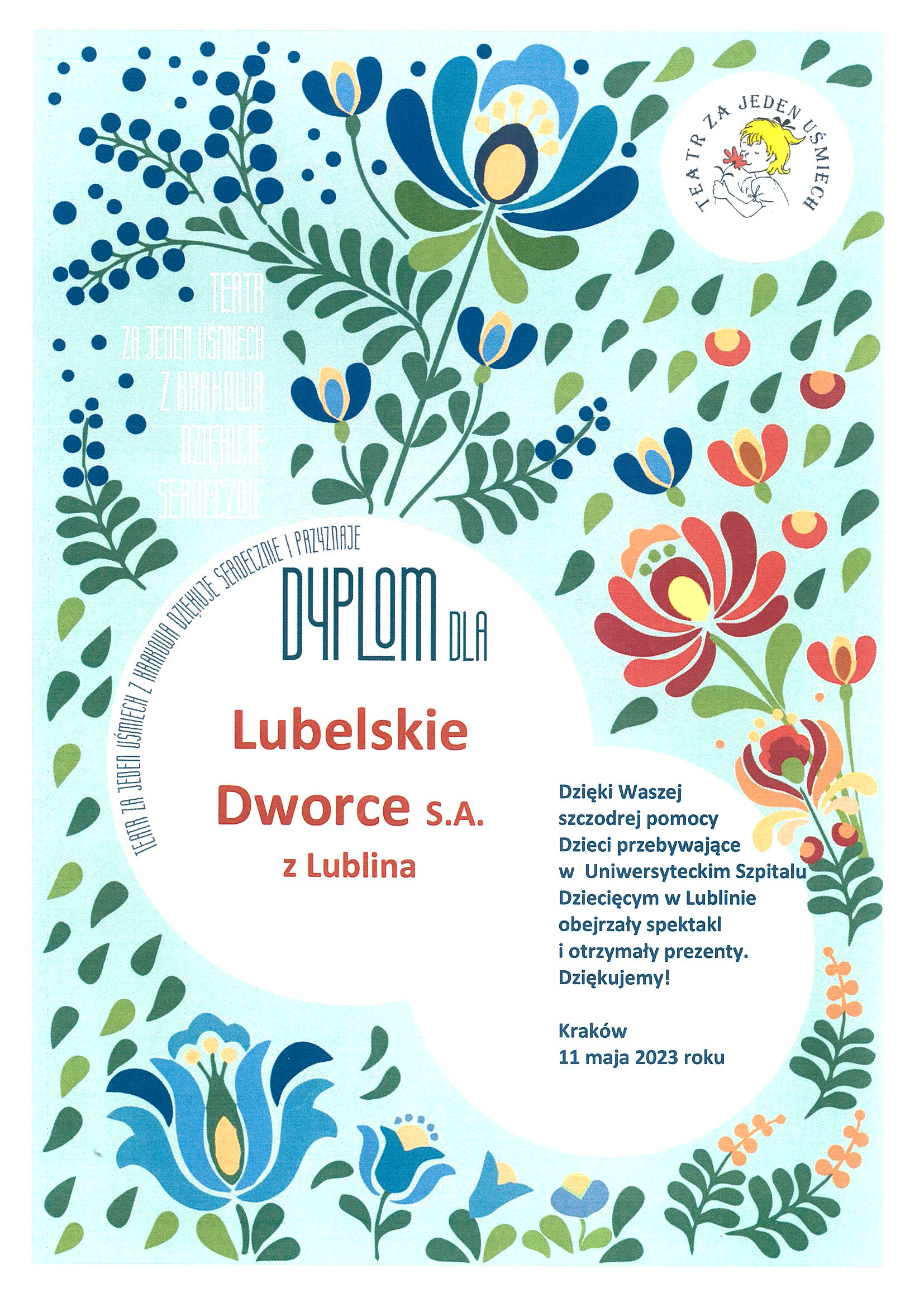 lubelkie dworce teatr za jeden uśmiech